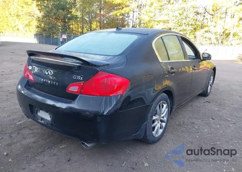 2007 Infiniti G35X из США, поврежденный, VIN JNKBV61F87M815774